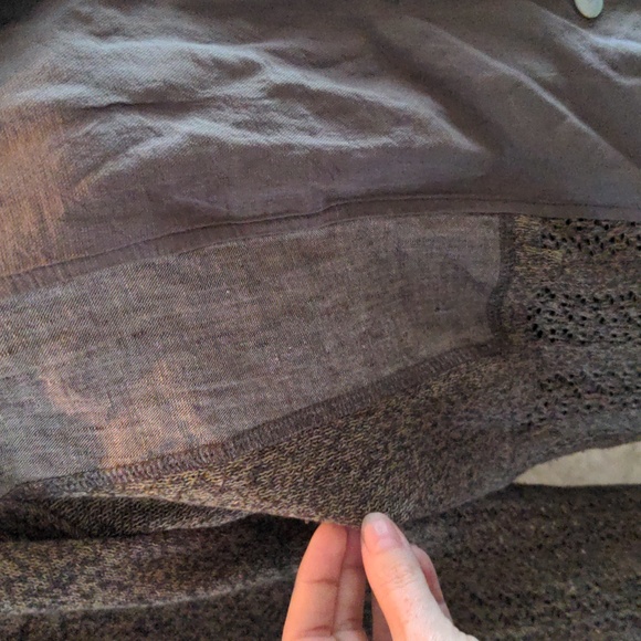 Olsen Linen/Knit Cardigan - Picture 3 of 7